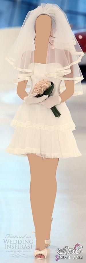 فستان عرس زفاف 2022  قصير للبنات الدلوعة